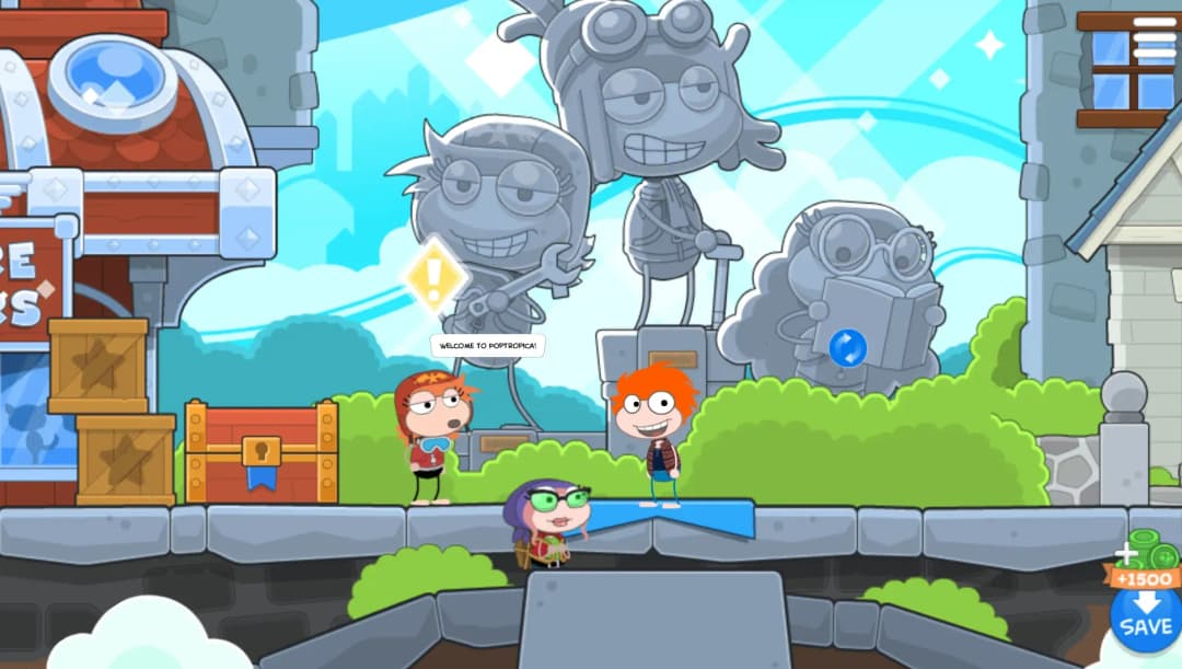 Join Poptropica's Adventure